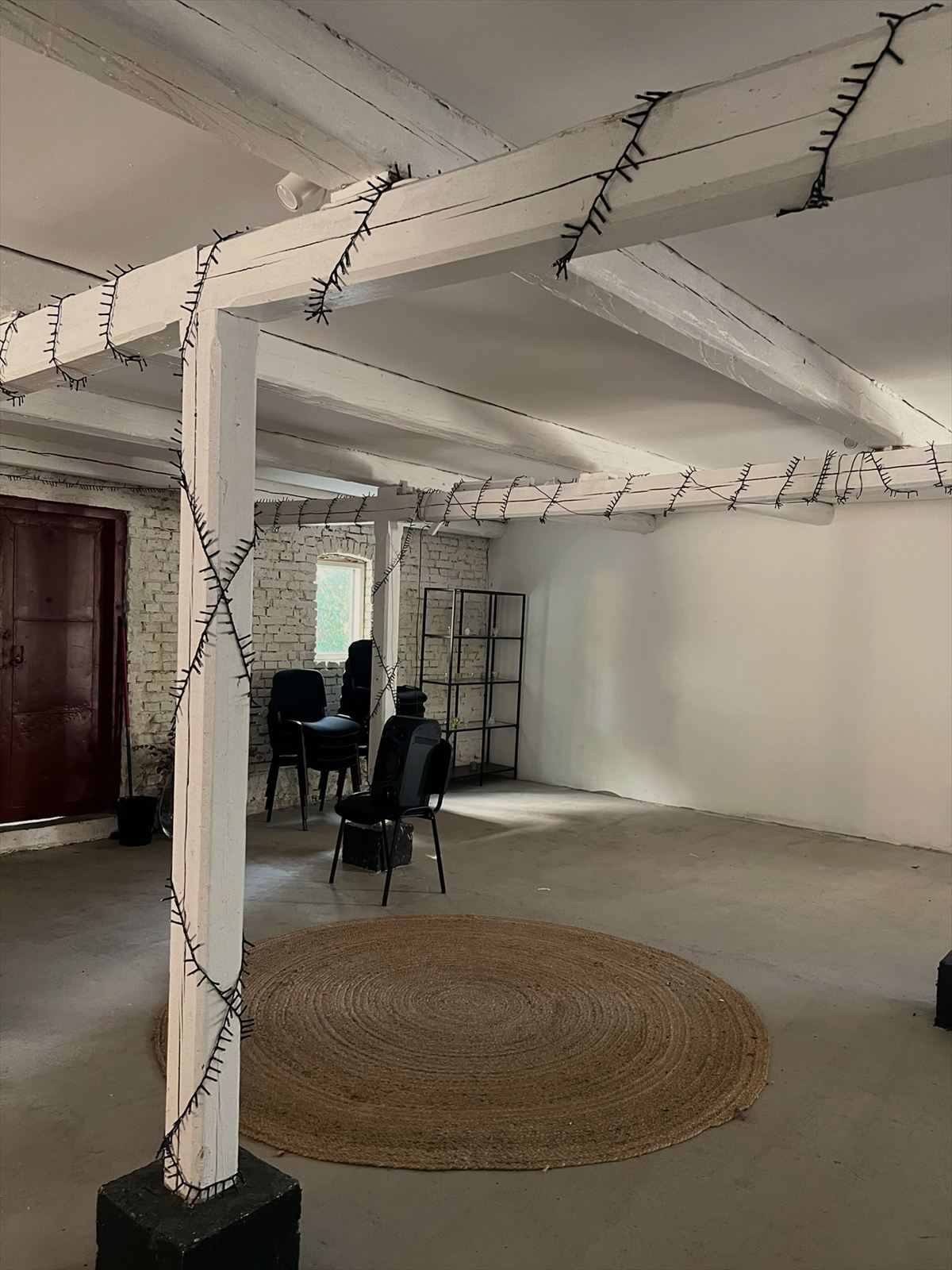 Loungeområde ved festsalen på Svaleholm